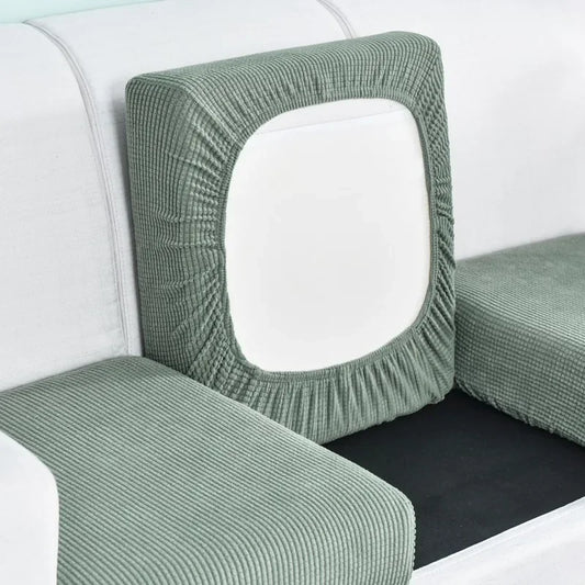 HousseEase™Vert bouteille : La Solution Parfaite pour Protéger et Embellir vos Coussins de Canapé