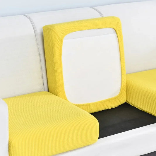 HousseEase™ Jaune Citron : La Solution Parfaite pour Protéger et Embellir vos Coussins de Canapé