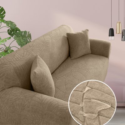 Housse de Canapé d'Angle ParisCanapé™ Taupe : Transformez Votre Intérieur en Un Instant - Housse de canapé