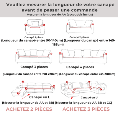 canape angle housse