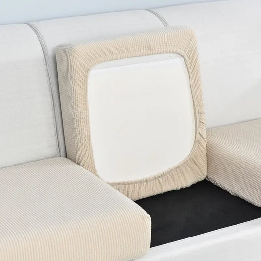 HousseEase™Beige : La Solution Parfaite pour Protéger et Embellir vos Coussins de Canapé